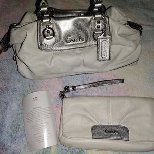 Beautiful leather purse and wallet